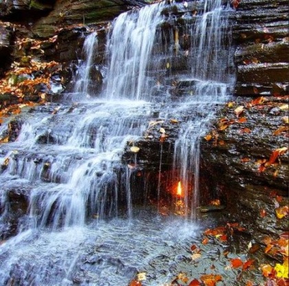 Eternal Flame Falls, Amerika Serikat